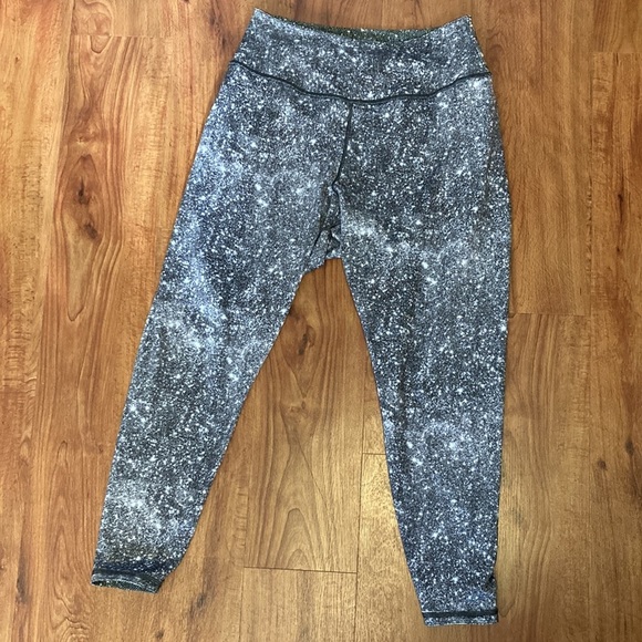 Peloton Leggings WITH Galaxy Girls Night Out Reversible Leggings Size XL - Picture 7 of 7